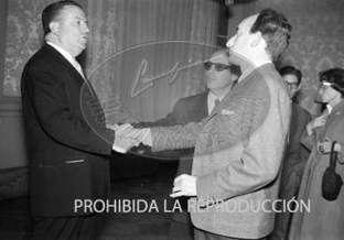 Entrega del Premio Planeta 1958 a Fernando Bermudez de Castro y Rebellón