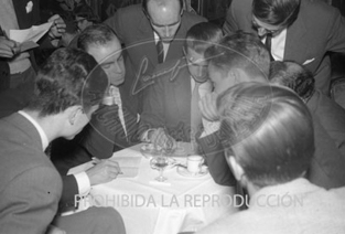 Entrega del Premio Planeta 1958 a Fernando Bermudez de Castro y Rebellón