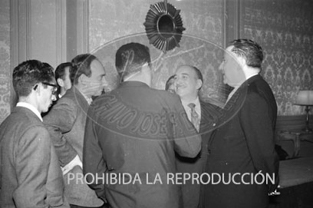 Entrega del Premio Planeta 1958 a Fernando Bermudez de Castro y Rebellón