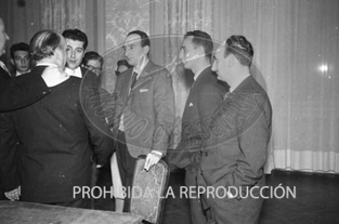 Entrega del Premio Planeta 1958 a Fernando Bermudez de Castro y Rebellón