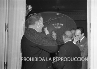 Entrega del Premio Planeta 1958 a Fernando Bermudez de Castro y Rebellón