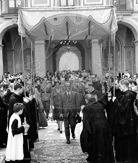 Franco en Montserrat