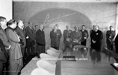 Franco en la facultad de derecho de la Universidad de Barcelona.