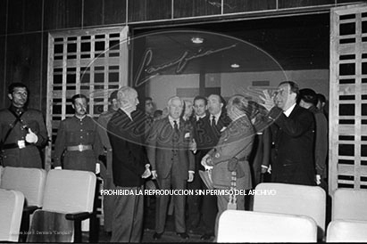 Franco en la facultad de derecho de la Universidad de Barcelona.