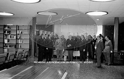 Franco en la facultad de derecho de la Universidad de Barcelona.