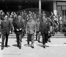 Franco en la facultad de derecho de la Universidad de Barcelona.