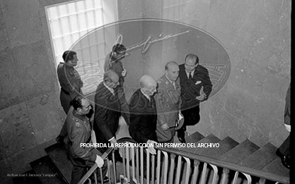 Franco en la facultad de derecho de la Universidad de Barcelona.