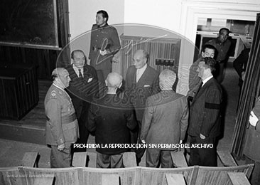 Franco en la facultad de derecho de la Universidad de Barcelona.