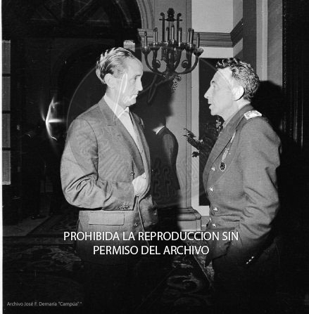 Franco visita las zonas inundadas de Barcelona