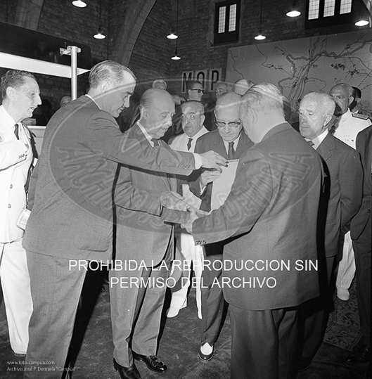 Franco visita Barcelona. junio 1963