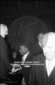 Carrero Blanco en Las Cortes