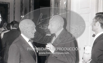 Desfile de modelos en la embajada de Italia de Madrid.