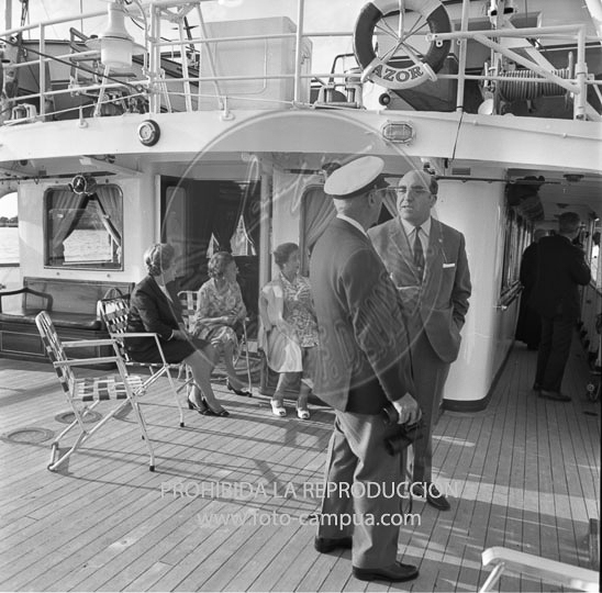 Regatas de traineras en San Sebastián 1969