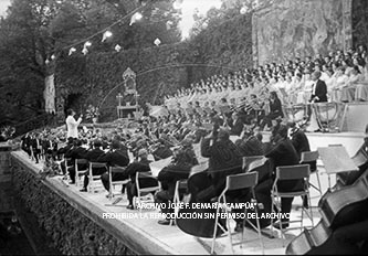 Fiesta del 18 julio 1973 en La Granja
