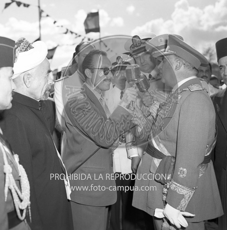 Visita del Rey de Jordania el 5 de septiembre de 1949