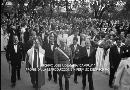 Visita del Rey de Jordania el 7 de septiembre de 1949