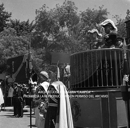 Visita del <presidente de Portugal a España, 1953