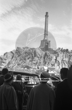 Visita del <presidente de Portugal a España, 1953