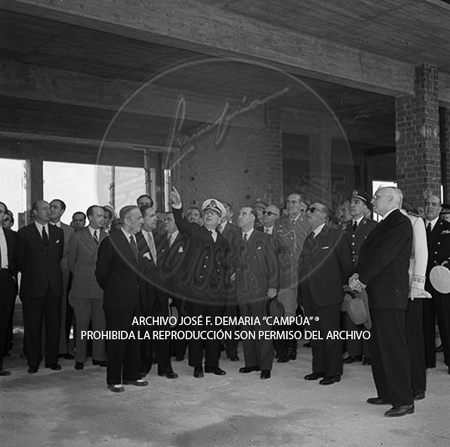 Visita del <presidente de Portugal a España, 1953