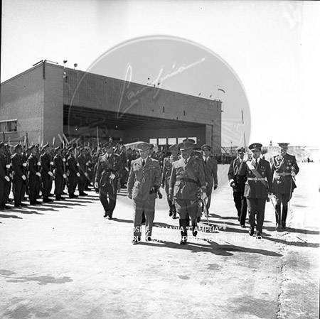 Visita del Presidente de Portugal a España, 1953