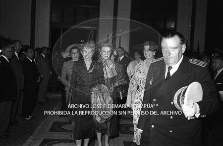 Visita del Presidente de Portugal a España, 1953