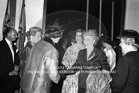 Visita del Presidente de Portugal a España, 1953