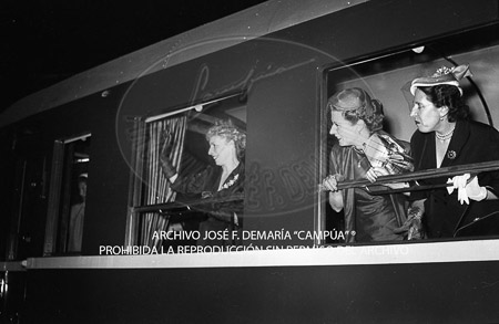 Visita del Presidente de Portugal a España, 1953