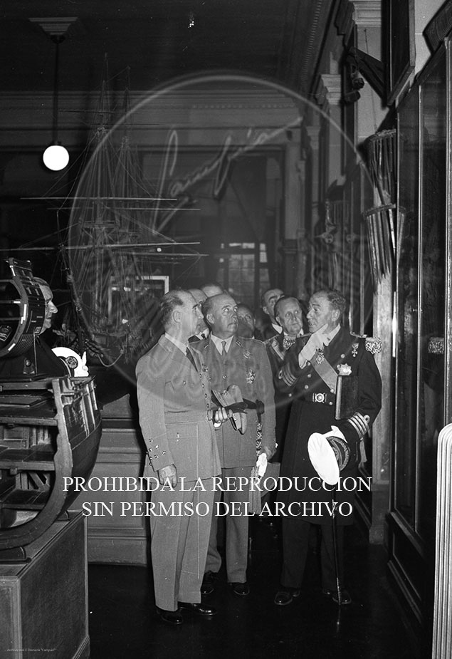 Visita del Presidente de Portugal a España, 1953