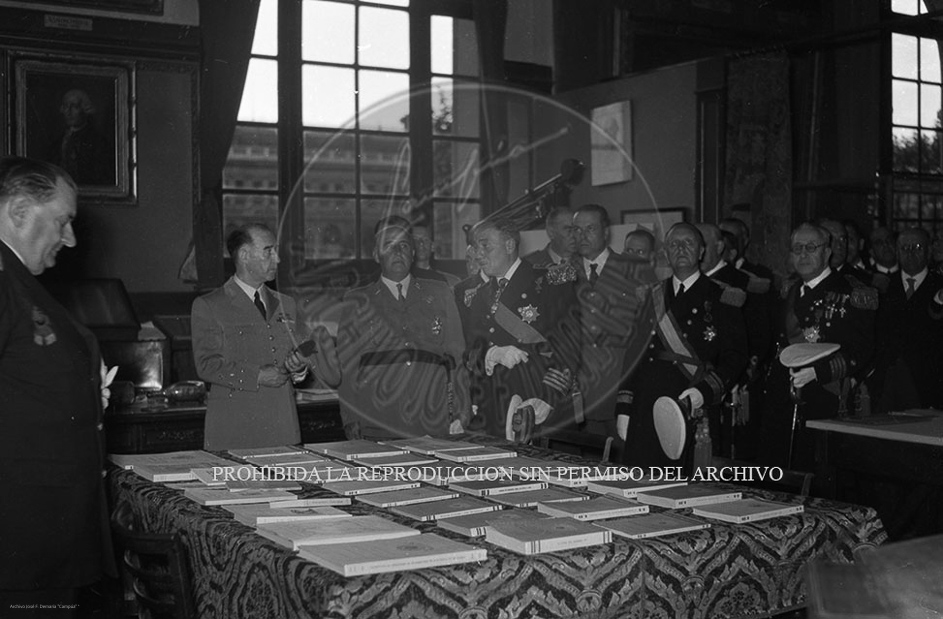 Visita del Presidente de Portugal a España, 1953