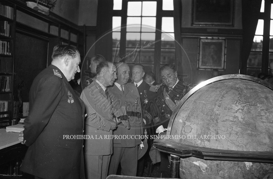 Visita del Presidente de Portugal a España, 1953