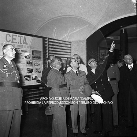 Visita del Presidente de Portugal a España, 1953
