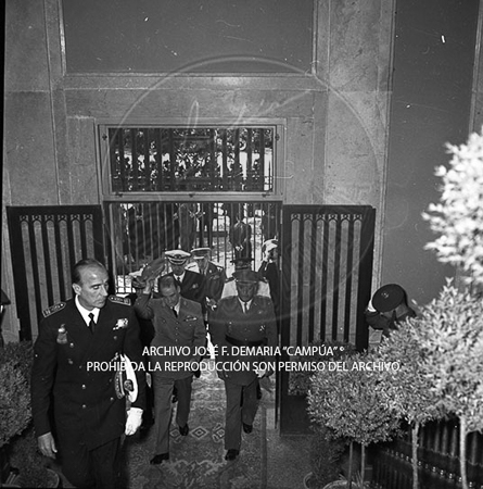 Visita del Presidente de Portugal a España, 1953