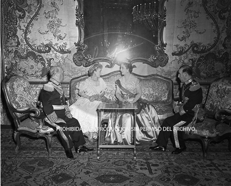 Visita del Presidente de Portugal a España, 1953