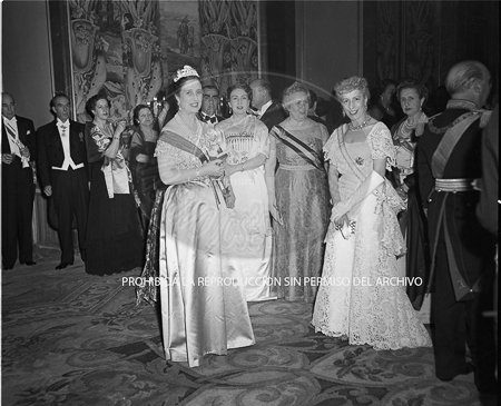 Visita del Presidente de Portugal a España, 1953