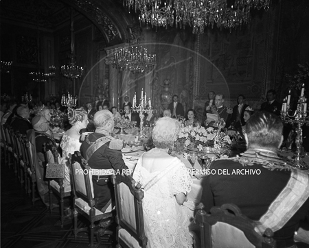 Visita del Presidente de Portugal a España, 1953