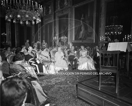Visita del Presidente de Portugal a España, 1953