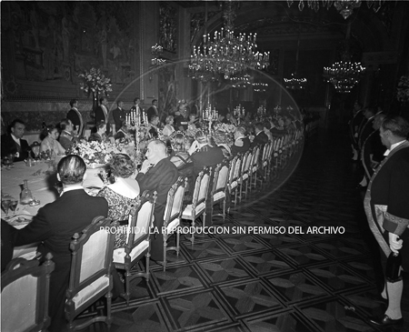 Visita del Presidente de Portugal a España, 1953