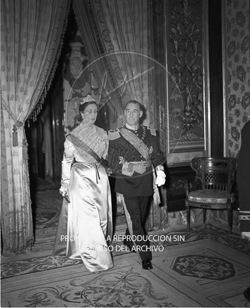 Visita del Presidente de Portugal a España, 1953