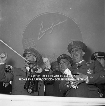 Visita del Presidente de Portugal a España, 1953