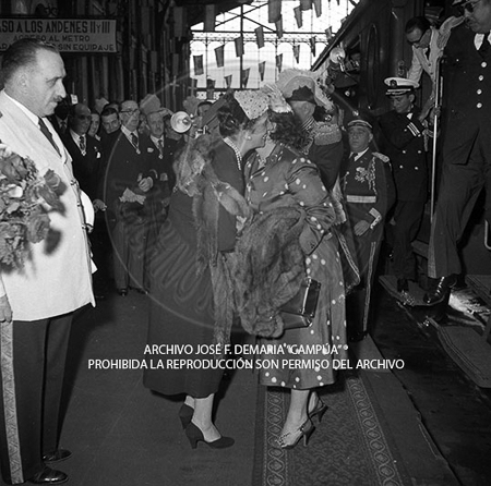Visita del Presidente Trujillo.