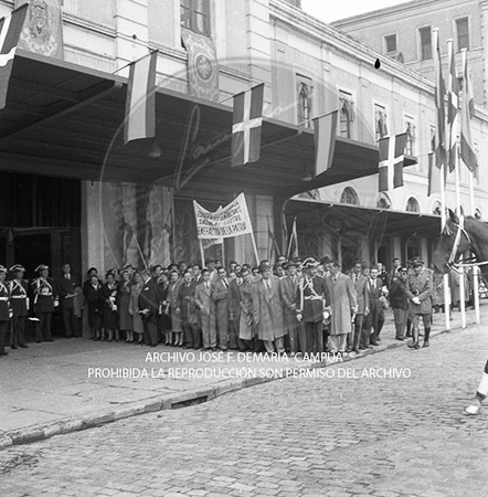 Visita del Presidente Trujillo.