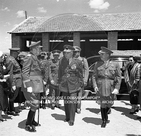 Visita del Presidente Trujillo.