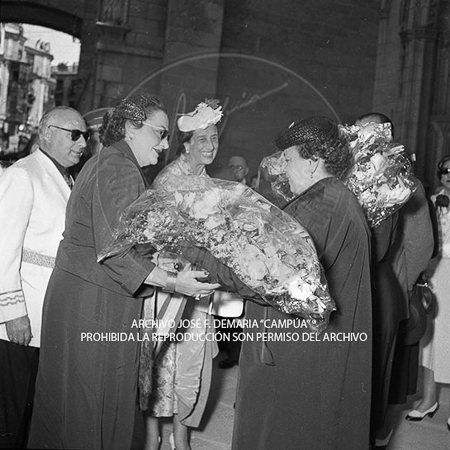 Visita del Presidente Trujillo.