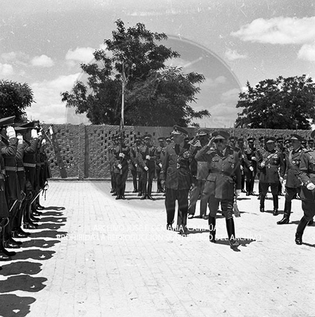 Visita del Presidente Trujillo.