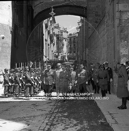 Visita del Presidente Trujillo.