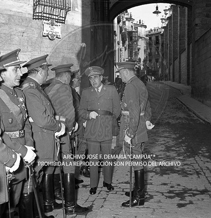 Visita del Presidente Trujillo.