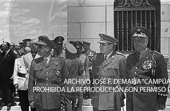 Visita del Presidente Trujillo.