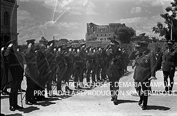 Visita del Presidente Trujillo.