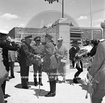 Visita del Presidente Trujillo.