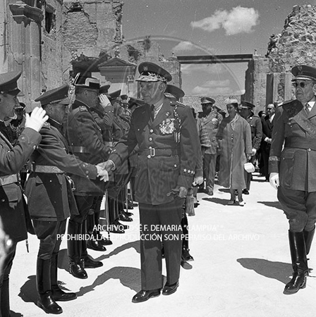 Visita del Presidente Trujillo.